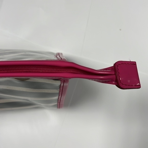 Kate Spade Large Heddy Thalia Striped Glazed Clutch Bag - Picture 9 of 13